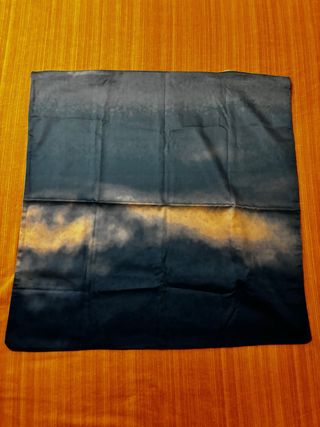 Federa cuscino Bertels 76x76 cm blu