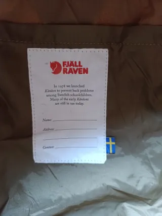 Zaino Fjallraven Kanken Beige