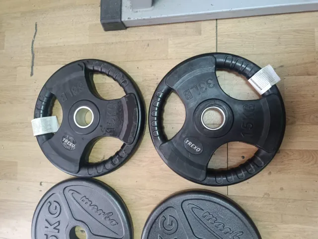 Discos de pesas 15kg y 33lb