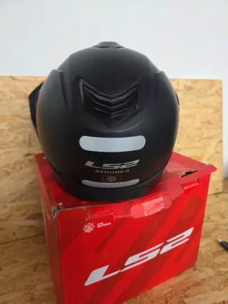 Casco modular LS2 Strobe II negro