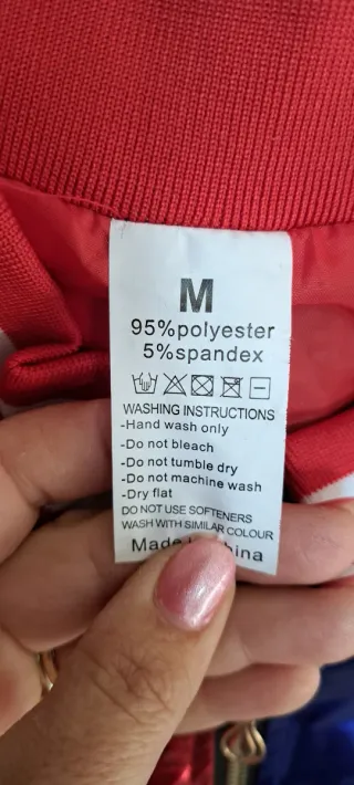 Giacca Carnevale Rosso Blu