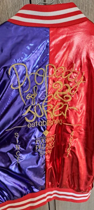 Giacca Carnevale Rosso Blu