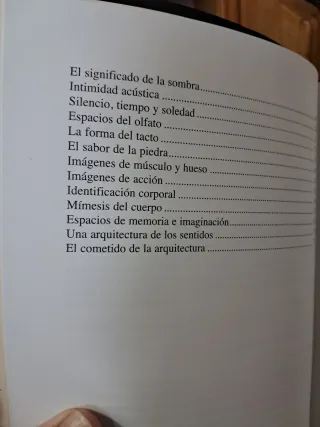 Los ojos de la piel la arquitectura y los sentidos