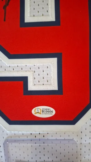 Maglia Micheal Jordan USA autografata con COA