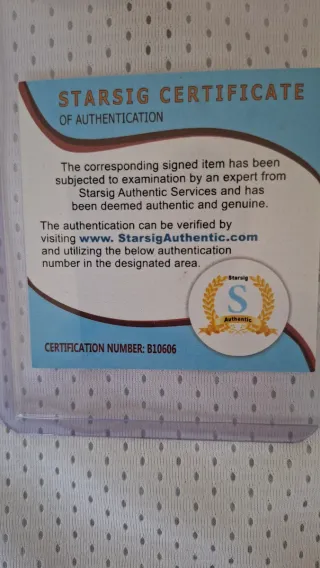 Maglia Micheal Jordan USA autografata con COA