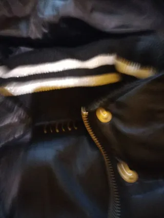 Piumino bambina nero 10-11 anni