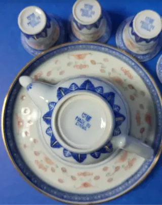 Set Tè/Sakè Cinese Vintage Zhongguo