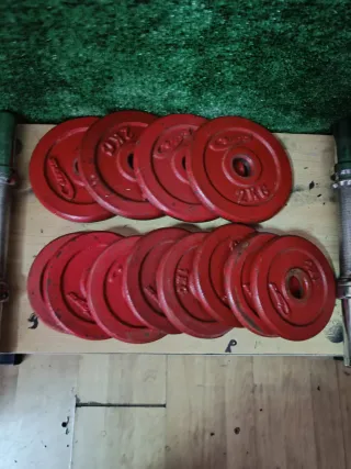 Mancuernas pareja 10kg