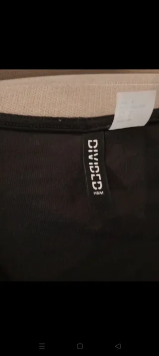 Vestido Mango Negro Manga Larga