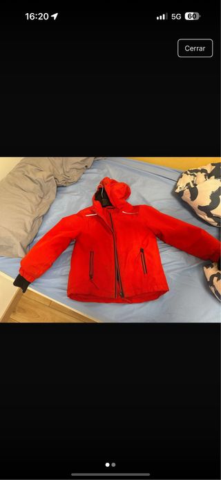 Chaqueta niño para nieve talla 4/6