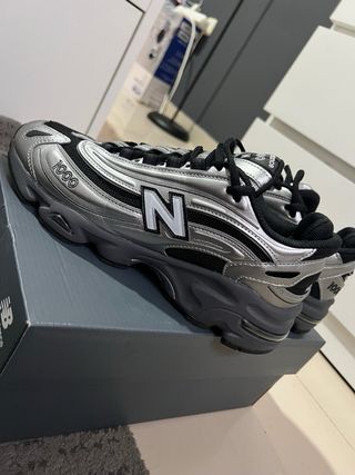 Zapatillas New Balance 1000 Negro/Plata