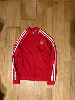 Chaqueta Adidas Roja Original