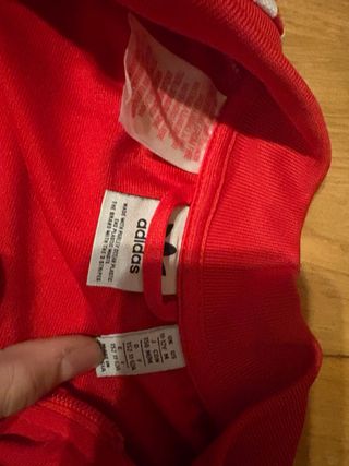 Chaqueta Adidas Roja Original