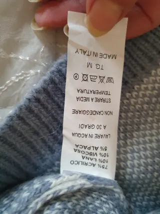 Maglione Suite Benedict fantasia geometrica M