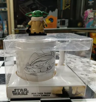 Taza Star Wars The Child + Mini Figura Grogu