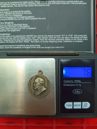 Medaglia San Alfonso De Liguori Argento