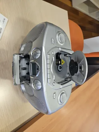 Radio Cassette CD Mx Onda Gris/Plata