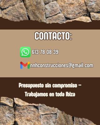 TRABAJOS DE PIEDRA IBIZA