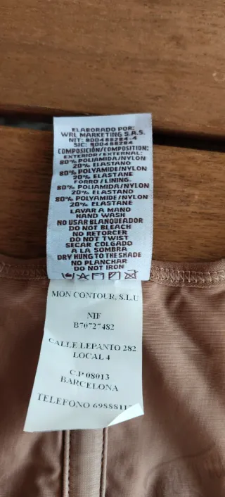 Faja Meli Belt Colombiana Beige