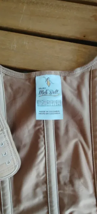 Faja Meli Belt Colombiana Beige