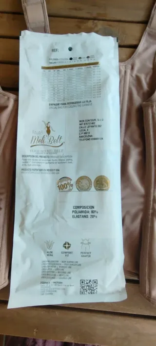 Faja Meli Belt Colombiana Beige