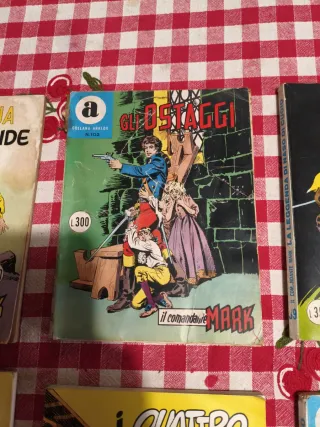 9 fumetti Il Comandante Mark dal 1972 al 1983