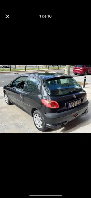 Peugeot 206 motor 1.4 (75 CV) año 2006, 124 mil km