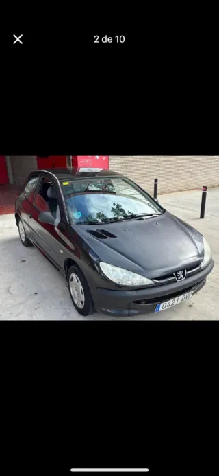 Peugeot 206 motor 1.4 (75 CV) año 2006, 124 mil km