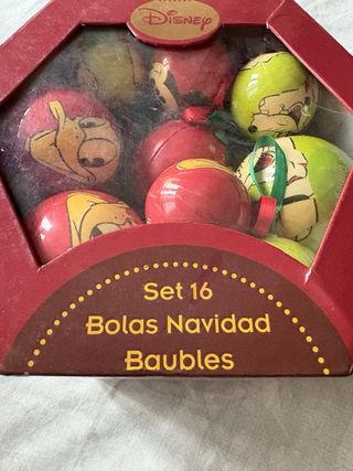 Set 16 Bolas Navidad Disney