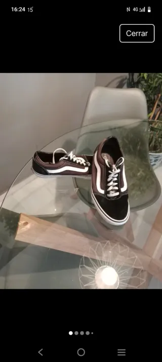 Zapatillas Vans Negras y Marrones