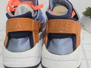 Zapatillas Nike Air Huarache Azul y Naranja