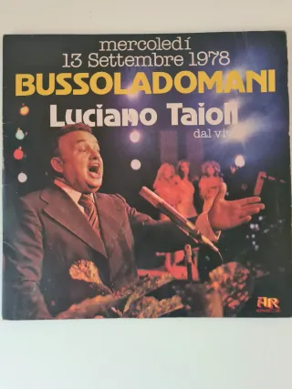 Vinile doppio 33 giri originale di Luciano Tajoli
