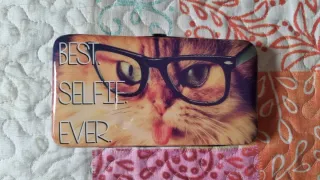 Cartera mediana gato Best Selfie Ever