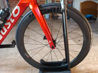 Bicicleta Carretera Gusto Elite Ultra Roja
