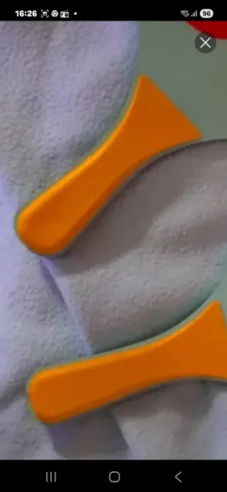 Raquetas Pin Pon con Diseño de Bigote