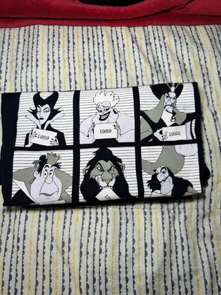 Camiseta Villanos Disney Negra