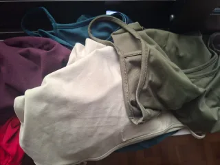 Lote 5 Tops Zara Tirantes Colores