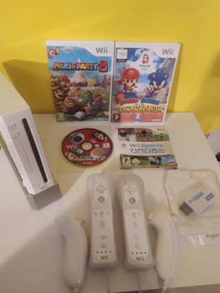 Pack5 Consola Wii + Juegos