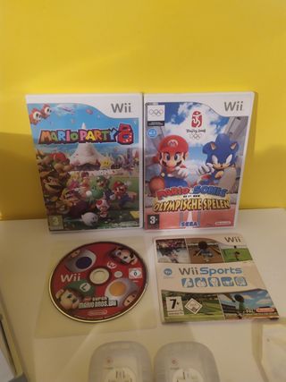 Pack5 Consola Wii + Juegos