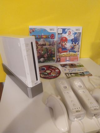 Pack5 Consola Wii + Juegos