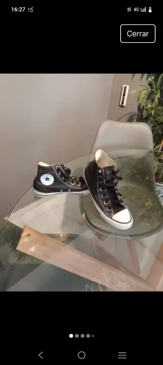 Zapatillas Converse Negras Mujer/Hombre