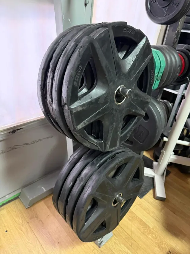 Discos olímpicos 10 y 20kg