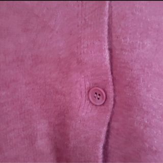 Cárdigan Zara Rosa Talla S oversize