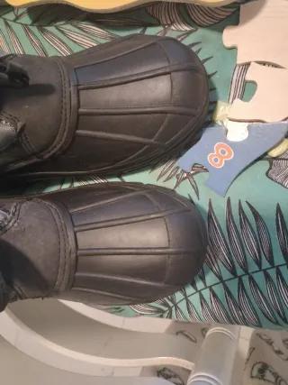 Botas de nieve Neak Peak negras y azules