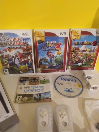 Pack6 Consola Wii + Juegos
