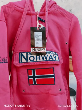 Sudadera Norway Geographical Mujer Talla M Roja