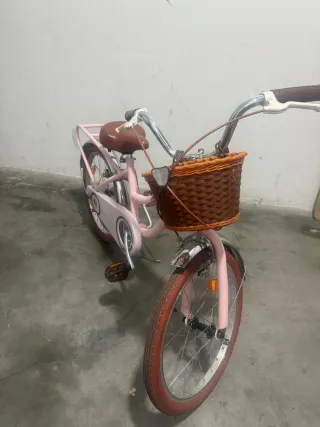 Bicicleta Toimsa Vintage Rosa Infantil