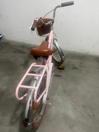 Bicicleta Toimsa Vintage Rosa Infantil