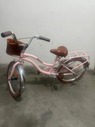 Bicicleta Toimsa Vintage Rosa Infantil