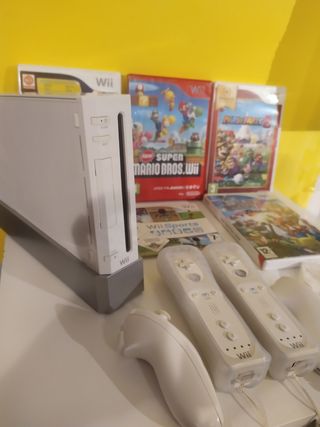 Pack7 Consola Wii + Juegos